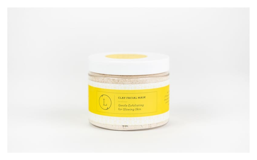 Natural Clay Facial Mask, Exfoliating Mask, Glowing skin Mask