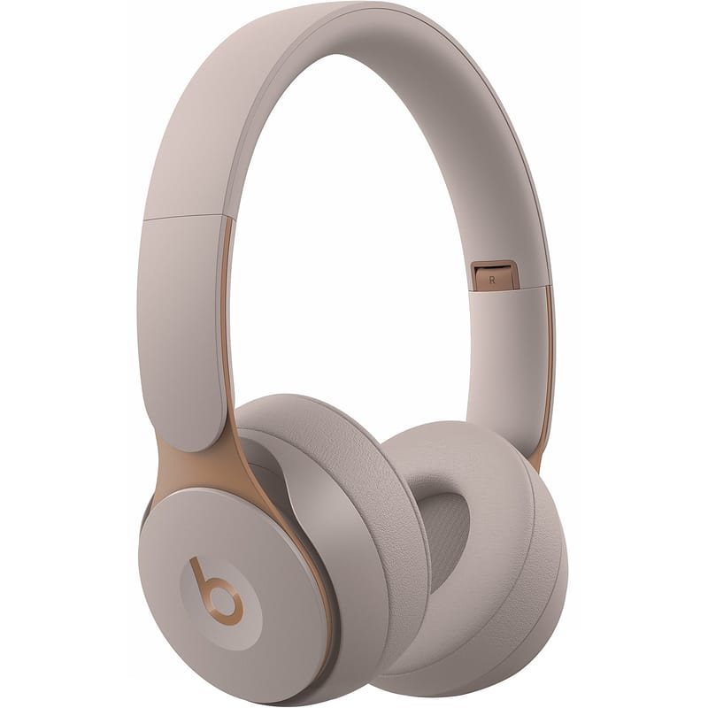 BEATS by DRE HEADPHONES SOLO PRO WIRELESS ON-EAR NOISE-CANCELLING-GRAY