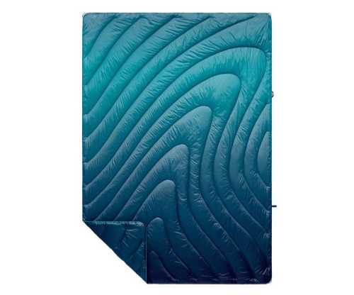 Rumpl Original Puffy Blanket - Ocean Fade