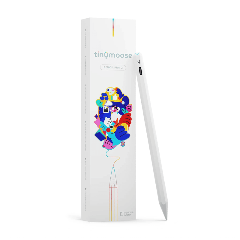 Pencil Pro 2 · Alpine White - iPad Pen with Gesture Control