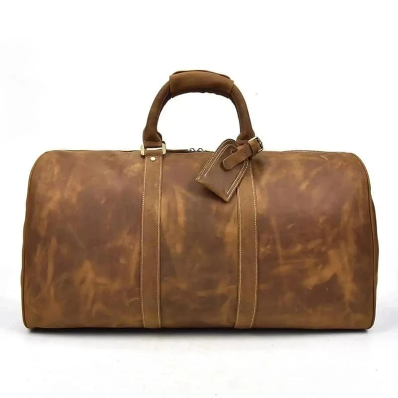 The Bjarke Weekender · Handcrafted Leather Duffle Bag